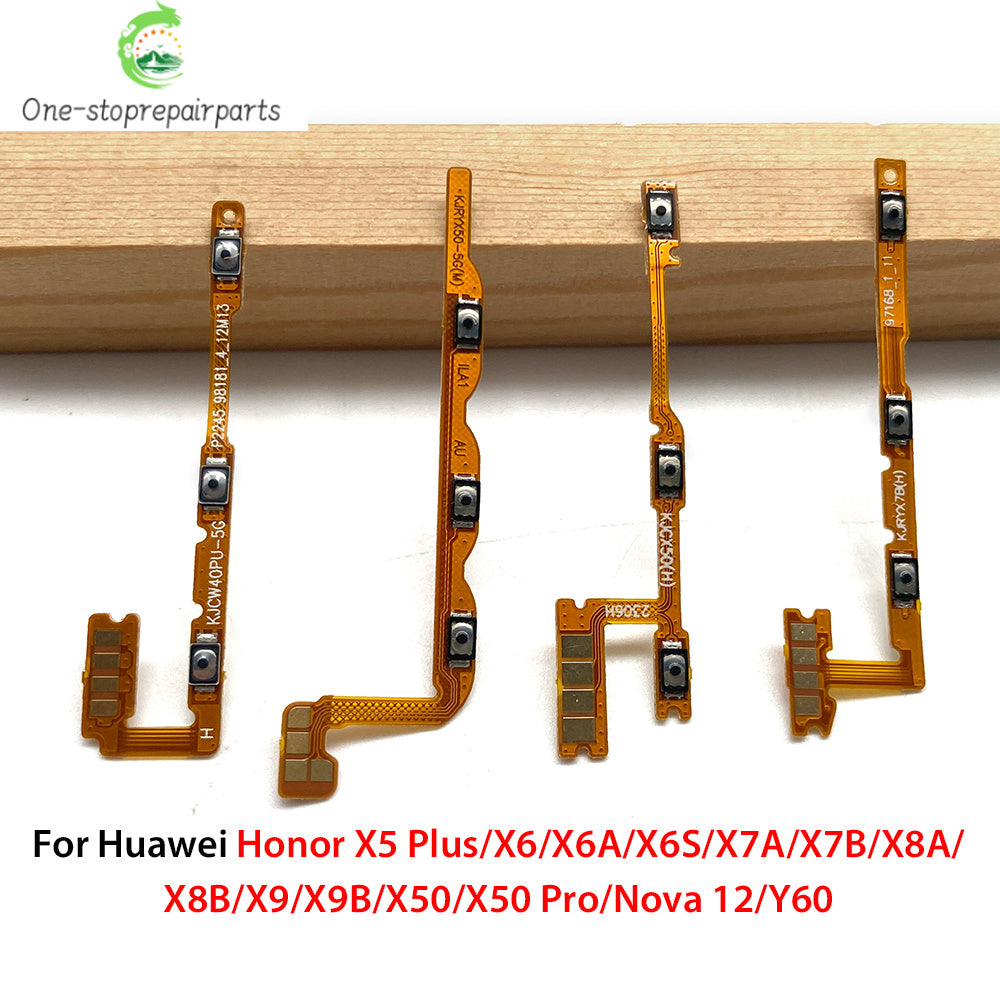 New Power Flex Cable ON OFF Switch Button Flex Cable For Huawei Honor X5 X6 X6s X6A X6B X7 X7A X7B X8 X8A X8B X9 X9A X9B 4G 5G Huawei phone repair parts