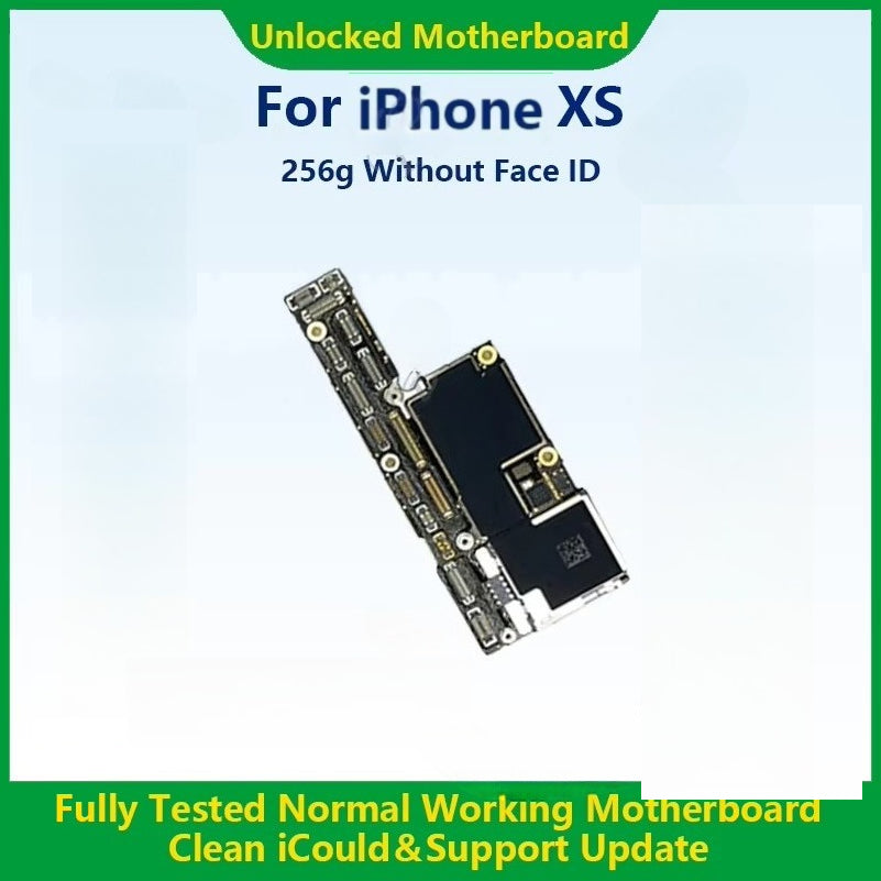 100%Working Mainboard For iPhone X/XR/XS Max With Face ID Fully Tested Cleaned iCloud And Unlocked Motherboard Fast Shipping  iPhone phone repair parts
