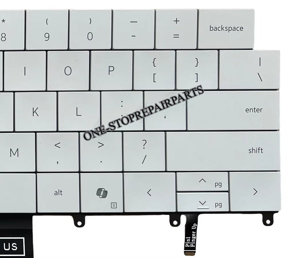 UK GB US English Keyboard Backlight For Dell XPS 14 9440 P184G 0P66PH P66PH 0DFRF5 Laptop Backlit Light Replacement Keyboards Dell laptop repair parts