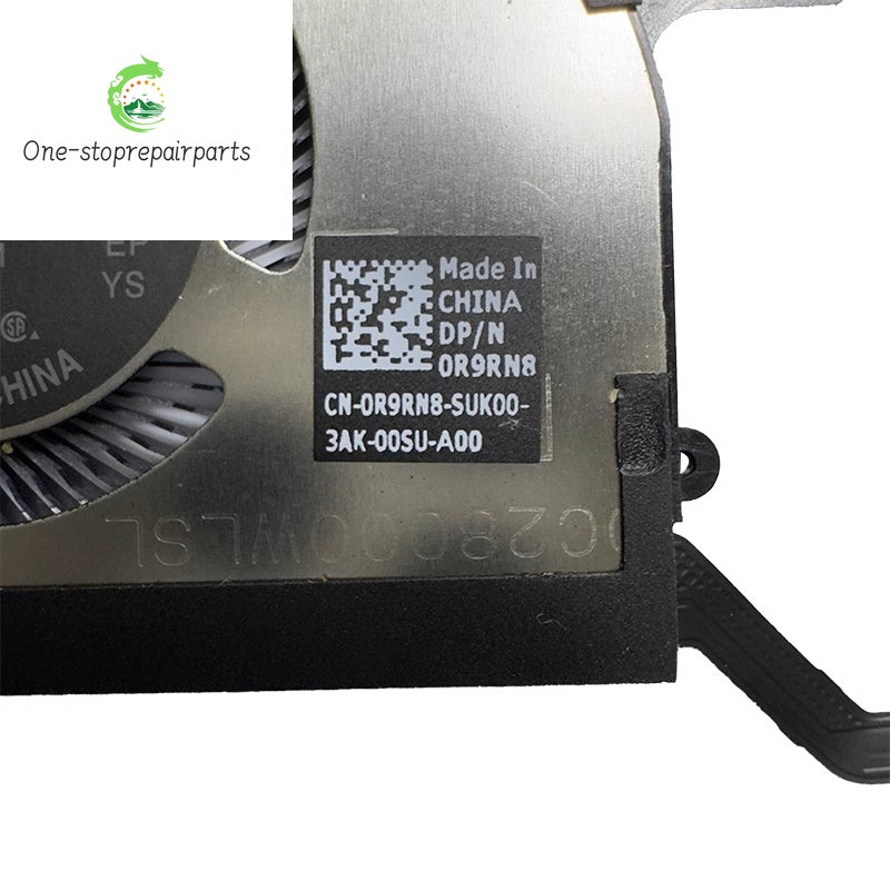 New ORIGINAL Laptop Cpu Cooling FAN FOR Dell XPS 9315 2022 0R9RN8 Dell laptop repair parts