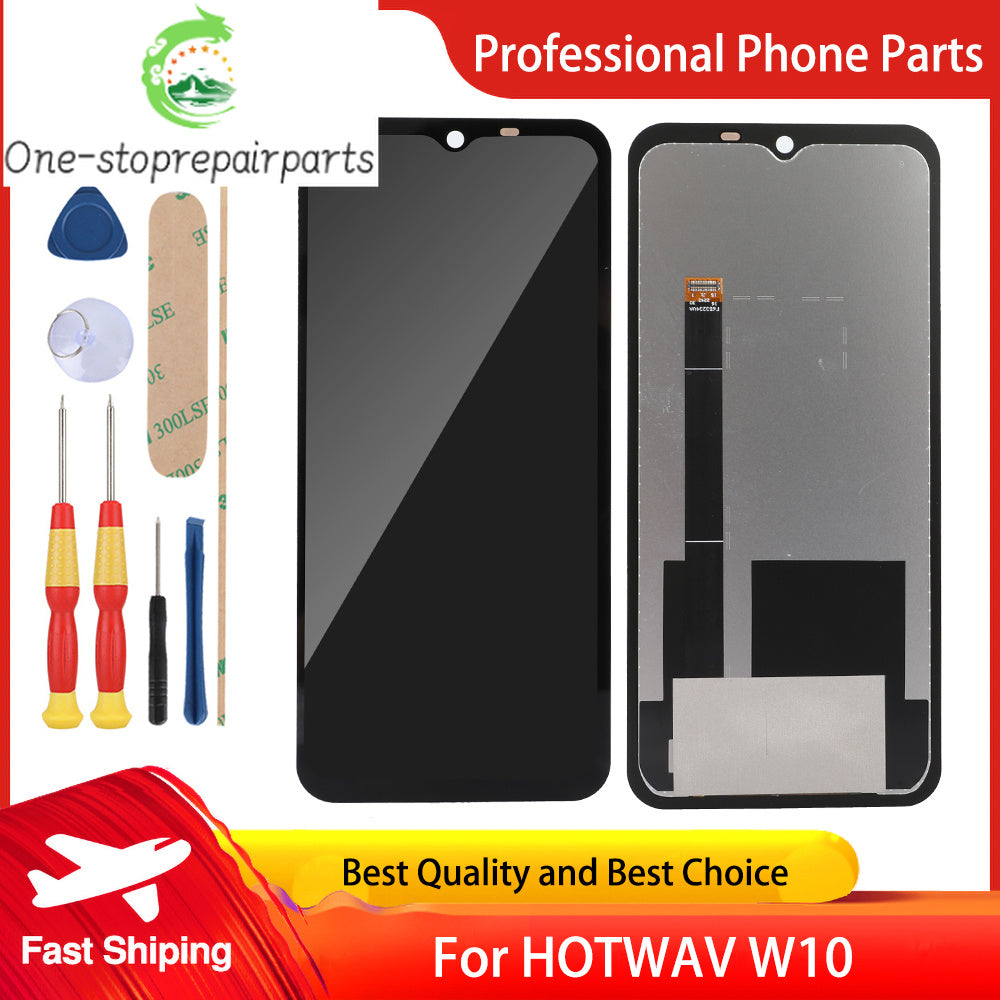 100% Original 6.53 Inch LCD Display Touch Screen Digitizer For Hotwav W10 Assembly Digitizer Replace Accessories Other brand Phone repair parts