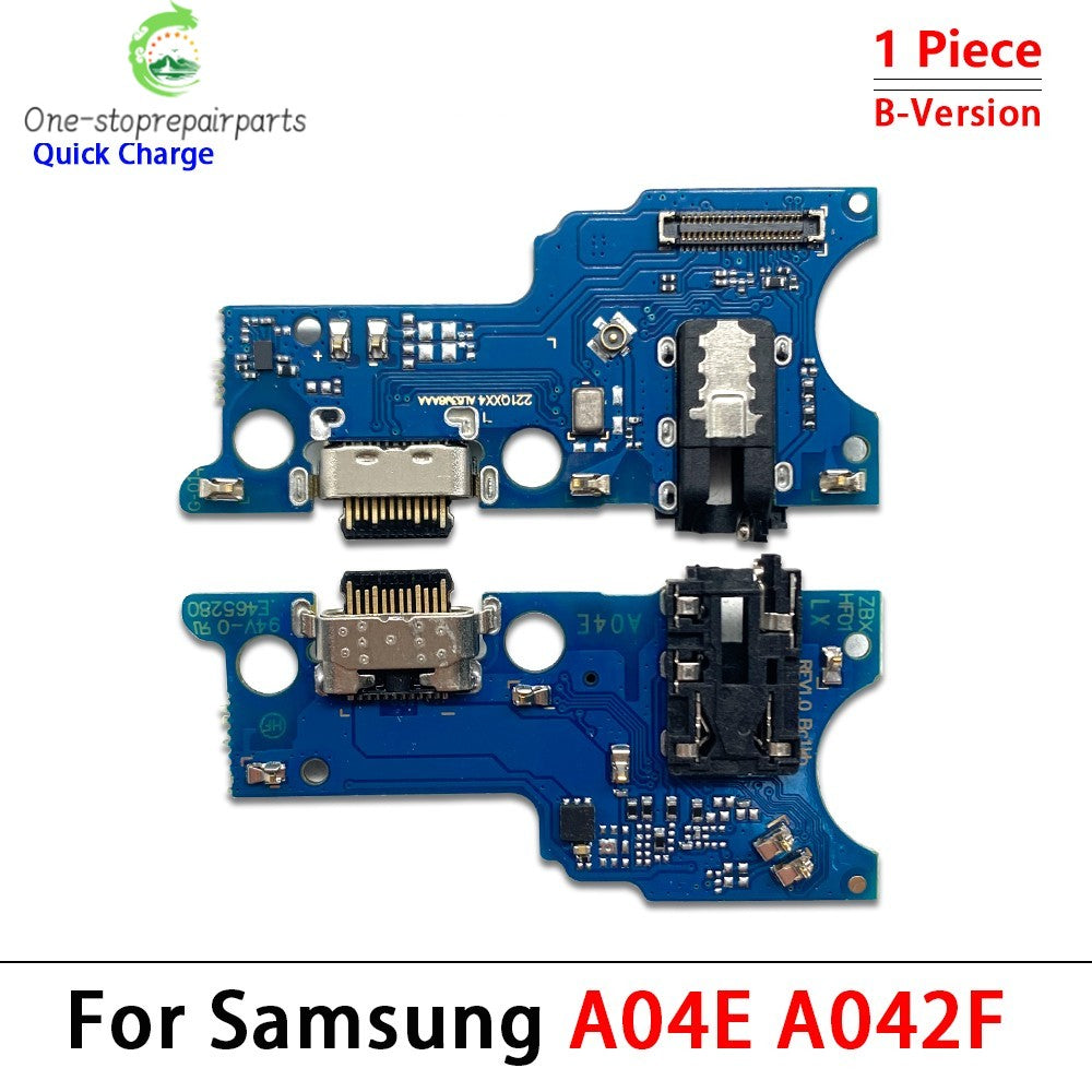 10Pcs USB Charging Port Dock Charger Connector Board Flex Cable For Samsung A22 A32 A12 A02 A03 A04 A04s A04E A05 A05s 4G 5G Samsung phone repair parts