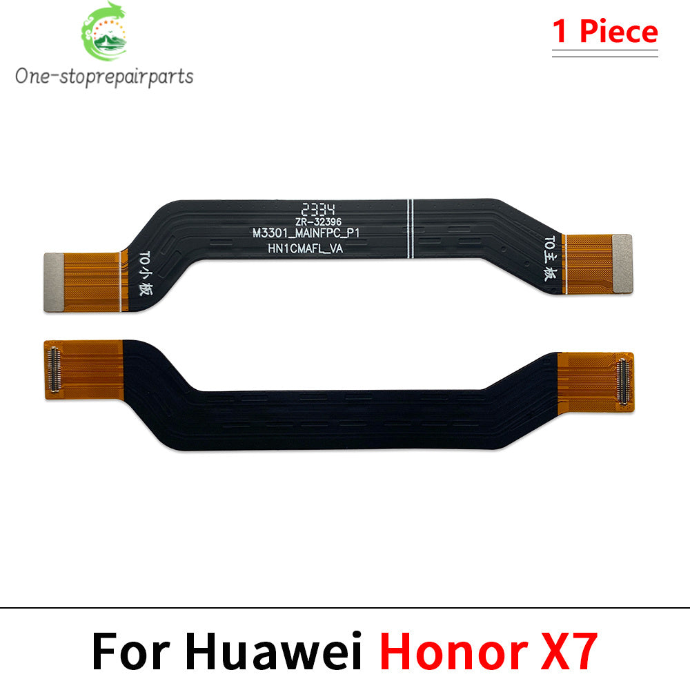 10Pcs, Main Board Motherboard Connector Flex Cable For Huawei Honor X7 X7A X8 X9 X9A X9B 60 70 80 90 Pro Se Huawei phone repair parts