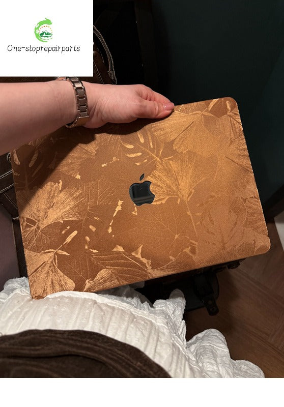2026 M5Pro silver 2025 for neo Apple notebook macbookair protective case M4 leather 13macbook protective case m3 computer case M2M1 ultra-thin 14-inch 16 soft 15 Laptop accessories