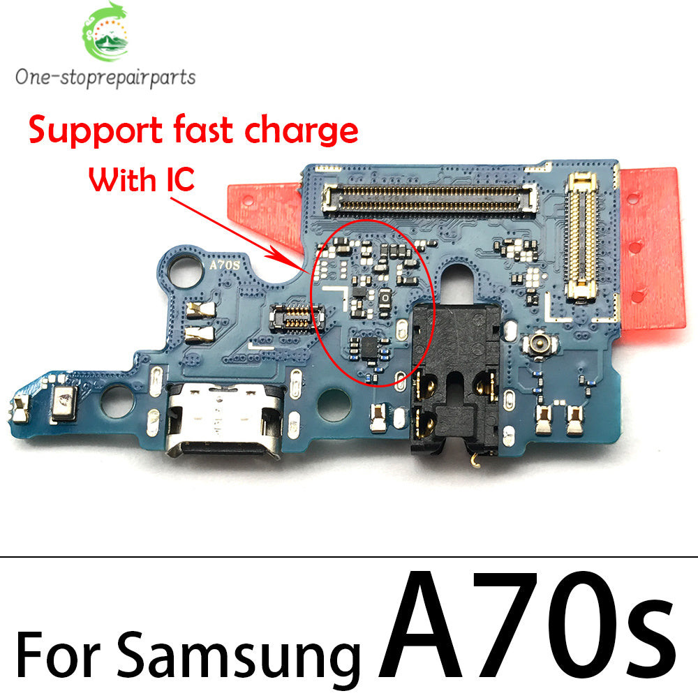 10Pcs USB Charger Charging Port Dock Connector Board Flex Cable For Samsung A10s A20s A30s A50s A21s A03s A03 Core A04 A04s Samsung phone repair parts