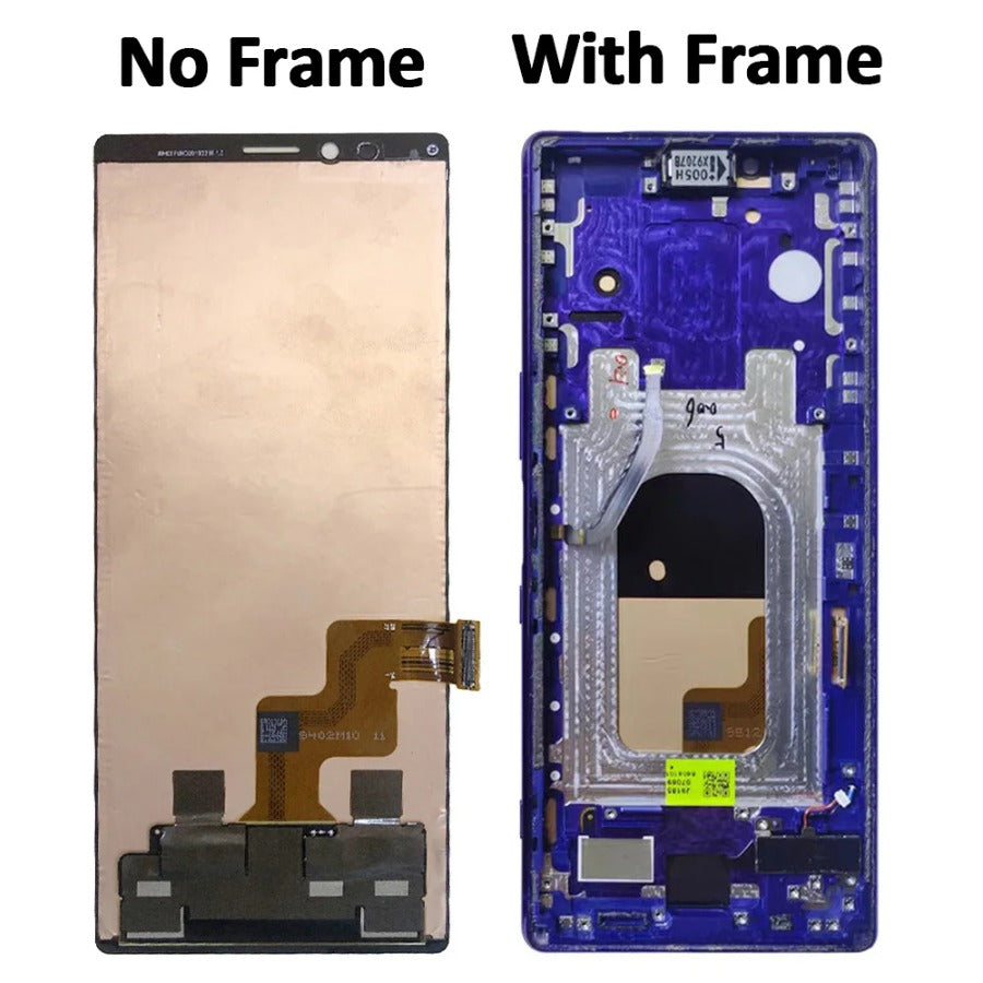 6.5'' Original LCD Display For Sony Xperia 1 X1 XZ4 J8110 J8170 J9110 J9150 Touch Screen + frame Digitizer Assembly Replacement Sony phone repair parts