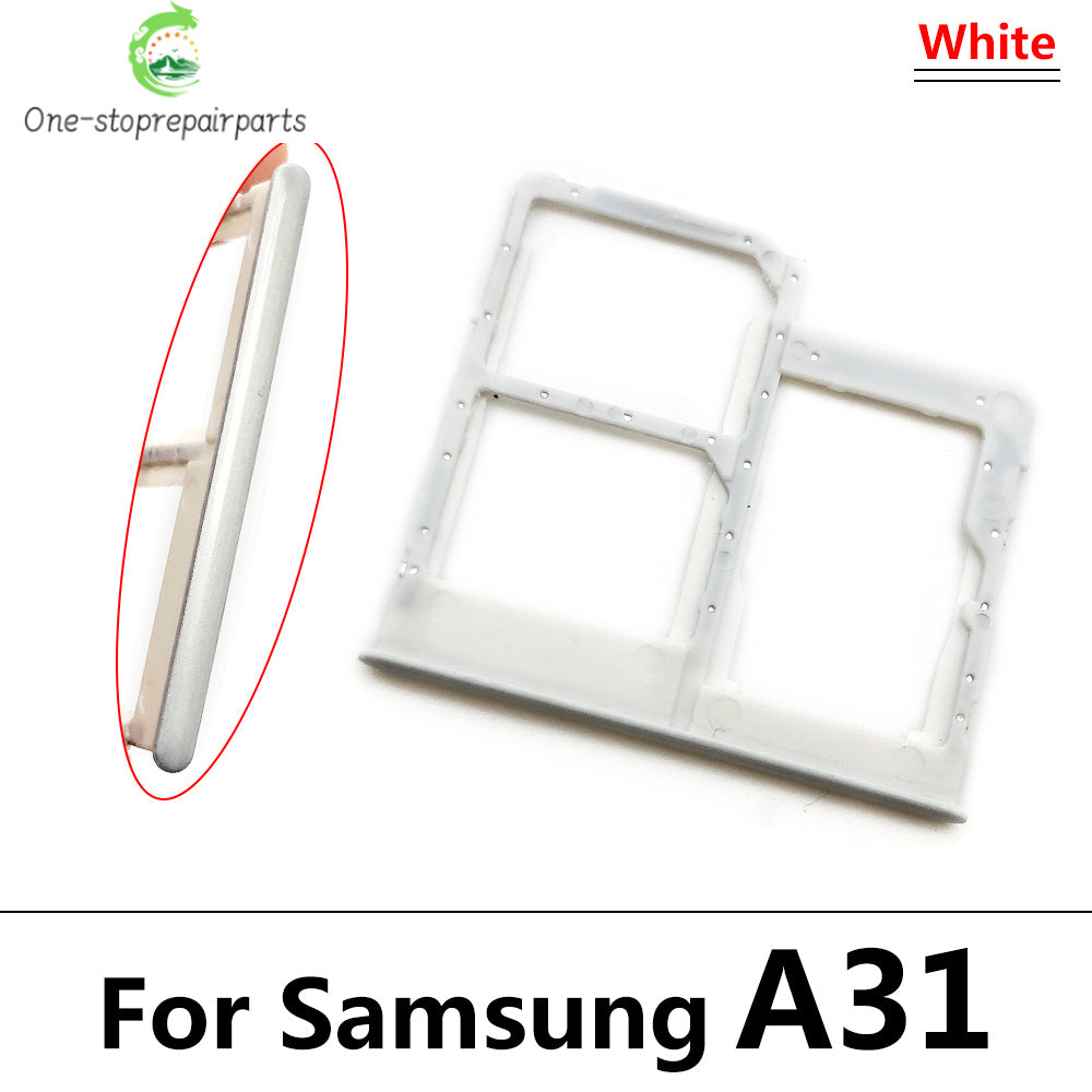New For Samsung A12 A125F A31 A315F A51 A515F A71 A715F Dual SIM Card Tray Slot Holder Adapter Accessories Samsung phone repair parts