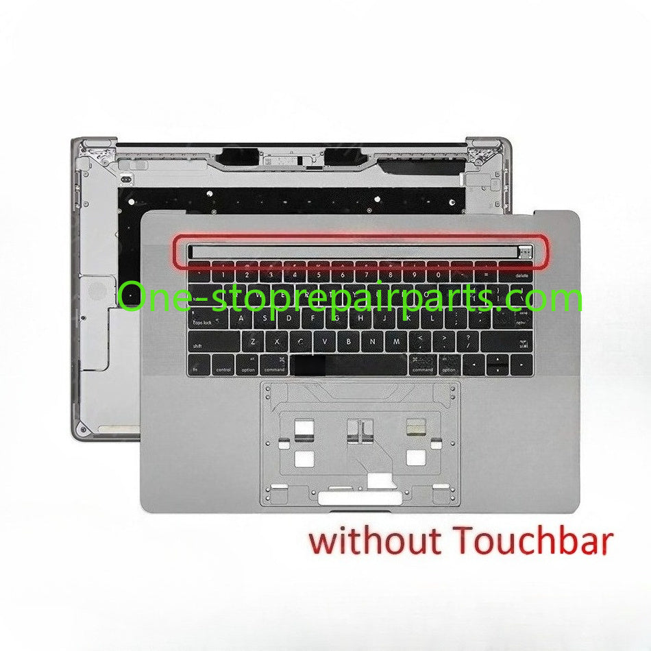 2018 2019 for Macbook Pro 15" Retina A1990 Touchbar Topcase with Keyboard US UK English FR French DE German Spanish Danish Macbook repair parts