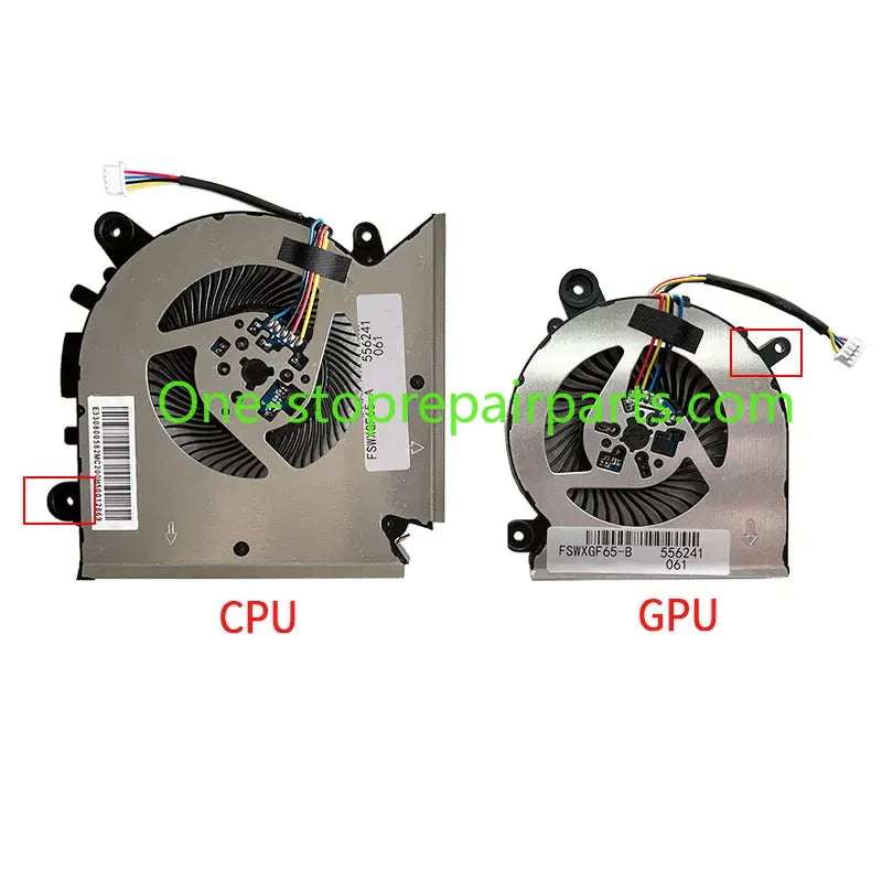 New Laptop cpu cooling fan For  MSI GF63 8RC 8RD MS-16R1 MS-16R2 Series Laptop CPU Fan PABD08008SH N413 MSI laptop repair parts