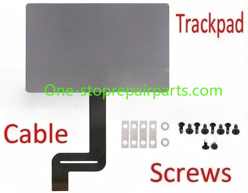 New 2022 for MacBook Pro Retina 13 M2 A2338 Trackpad Touchpad Force Touch Pad Flex Cable with Screws  (EMC 8162) Macbook repair parts