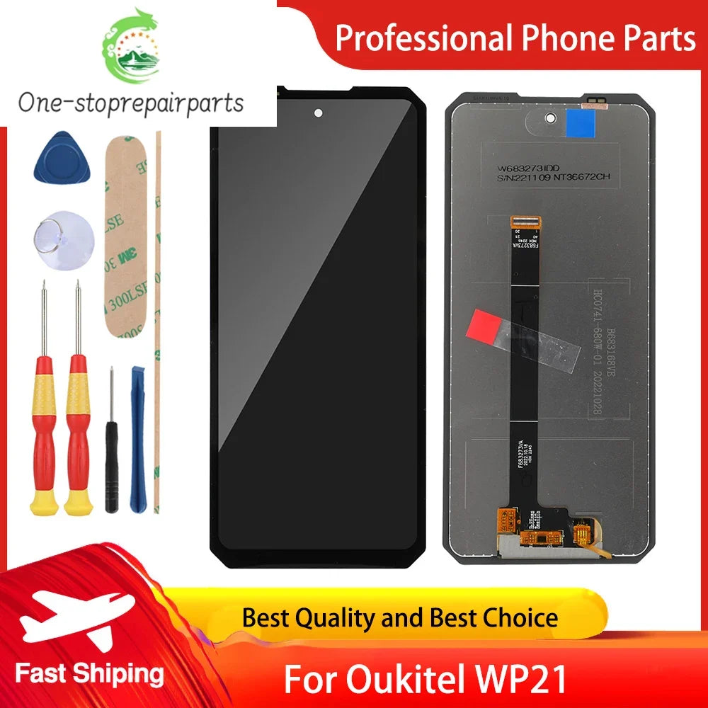 100% New Touch Screen LCD OUKITEL WP21 Ultra Screen LCD Display For Oukitel WP21 Digitizer Assembly Replacement Parts Other brand Phone repair parts