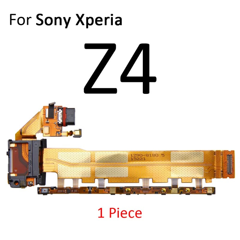 Power Charging Connector Plug Port Dock Board Flex Cable For Sony Xperia XA X M5 M4 E5 Z3 Z4 Z5 Compact Premium Plus Performance Sony phone repair parts