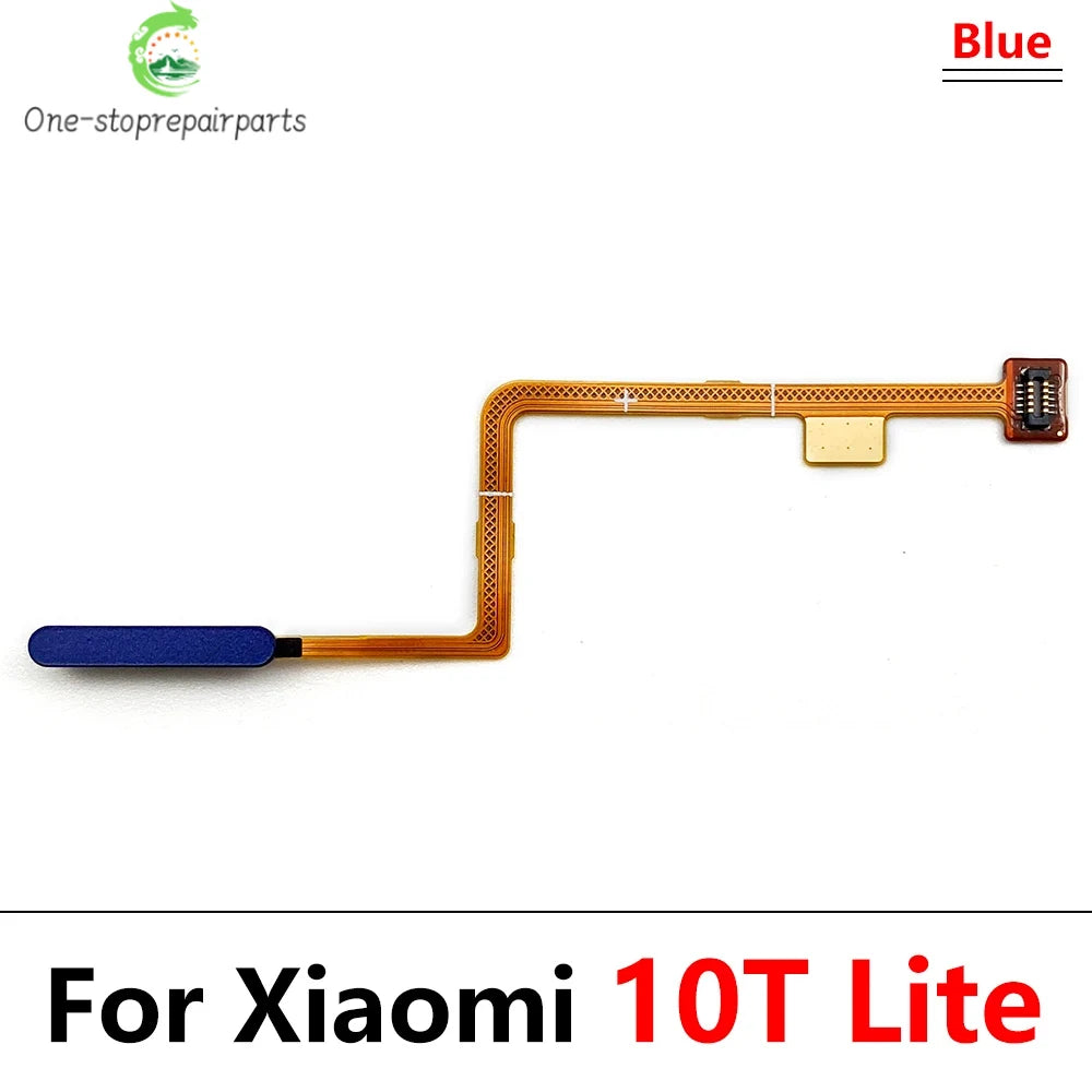 New  For Xiaomi Mi 10T 11T Pro / Mi 11 Lite Fingerprint Sensor Home Return Key Menu Button Flex Cable Replacement Parts  Xiaomi  Xiao mi phone repair parts