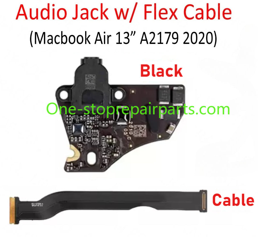 2020 Laptop A2179 Headphone Audio Jack Board with Flex Cable 820-01992-A 821-02788-02 for MacBook Air Retina 13" A2179 EMC3302 Macbook repair parts
