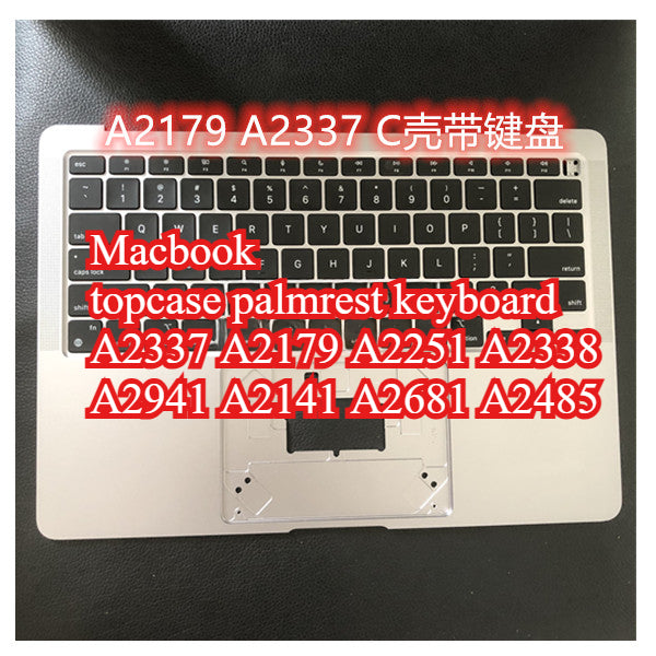 Macbook topcase palmrest keyboard A2337 A2179 A2251 A2338 A2941 A2141 A2681A2485 C case with keyboard