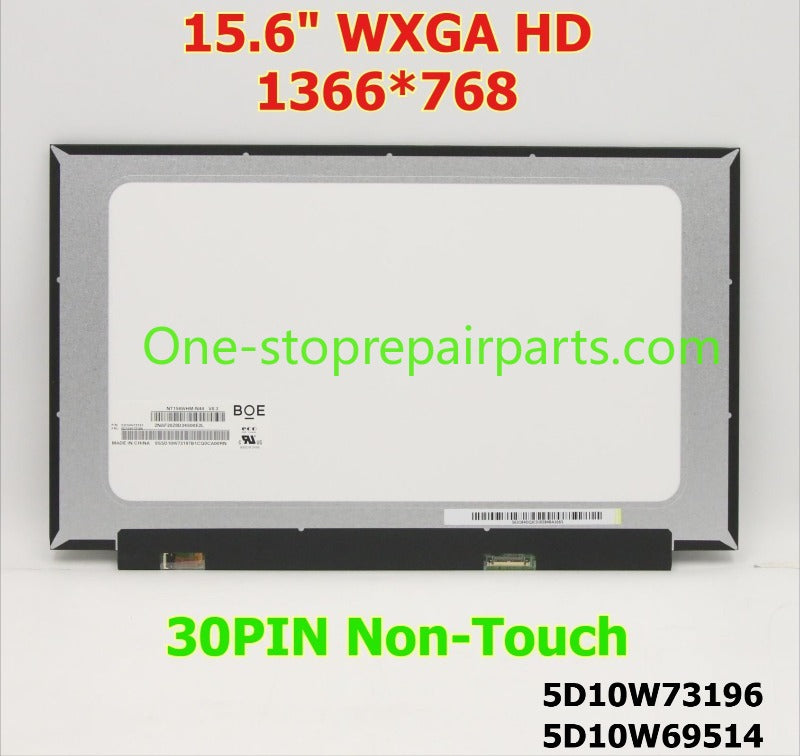 15.6" Lcd screen for LENOVO ideapad 3-15 L3-15ITL6  3-15ITL05 5D10W73196 5D10V82353 5D11D96483 5D10W01586 5D10T05360 LP156WFC NT156FHM-T08 N156BGA-EA3 NV156FHM-N48 NT156WHM-T02
