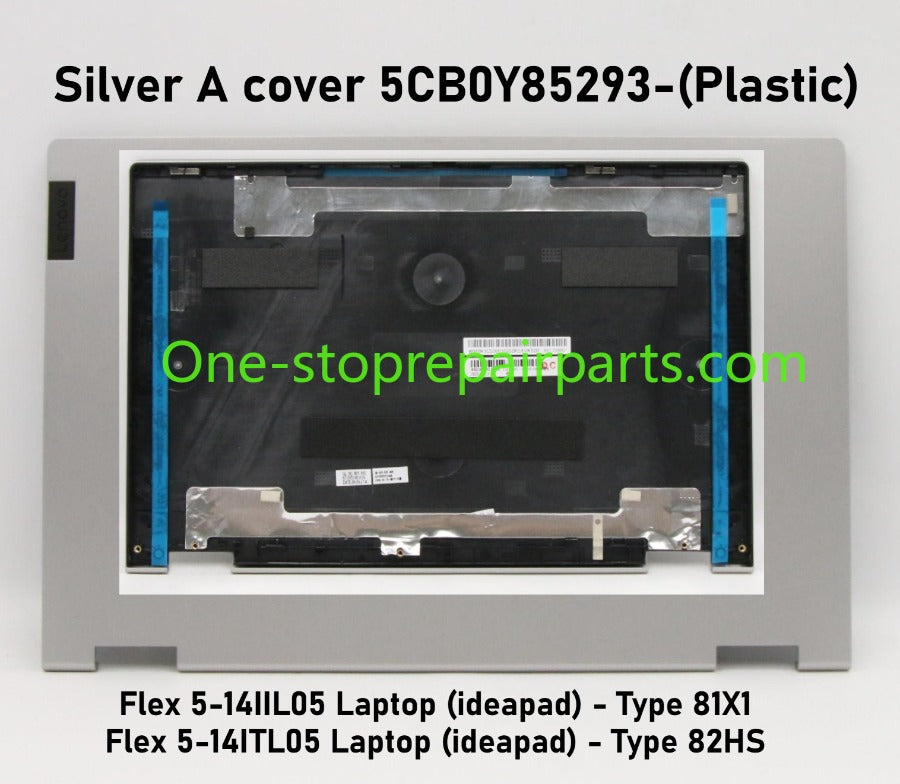 Cover case for For Lenovo ideapad Flex 5-14IIL05 5CB0Y85294 5CB0Y85291 5CB0Y85290 5CB0Y85295 Lcd back housing bezel frame upper tpcase palmrest bottom lower cover hinge Lenovo Laptop repair parts