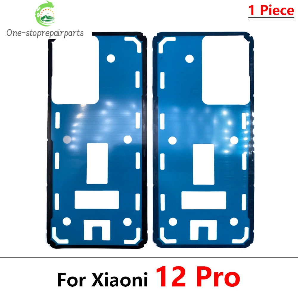New For Xiaomi Mi 8 9 9T 10 10T 11 11T 12 Pro Lite Note 10 Lite Back Battery Cover Door sticker Adhesive glue tape Xiaomi  Xiao mi phone repair parts