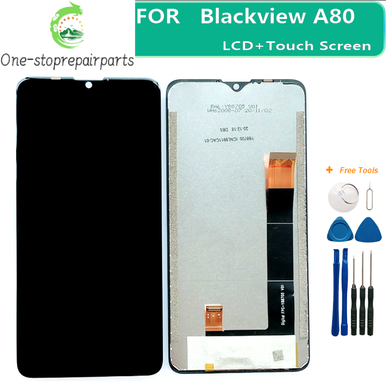 New Original LCD Display For Blackview A80 LCD Display Touch Screen Digitizer Assembly For Blackview A80 LCD Replacement+Tools Blackview phone repair parts