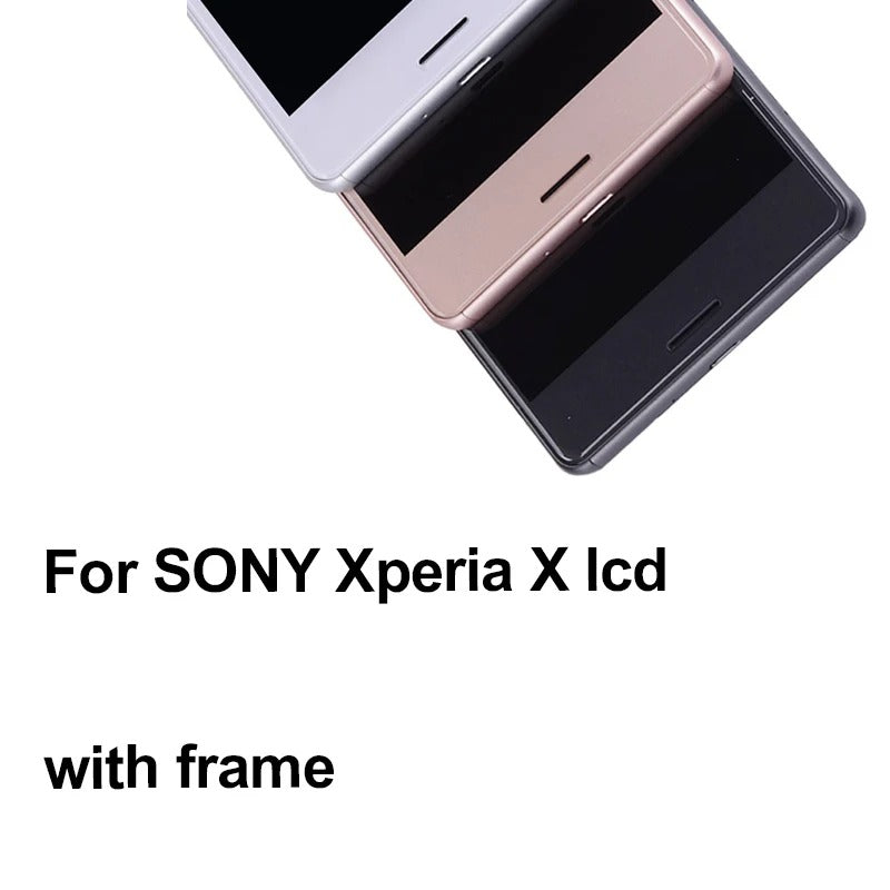 5.0" Original LCD with Frame Replacement For SONY Xperia X F5121 F5122 LCD Display Touch Screen For SONY Xperia X Display Screen Sony phone repair parts