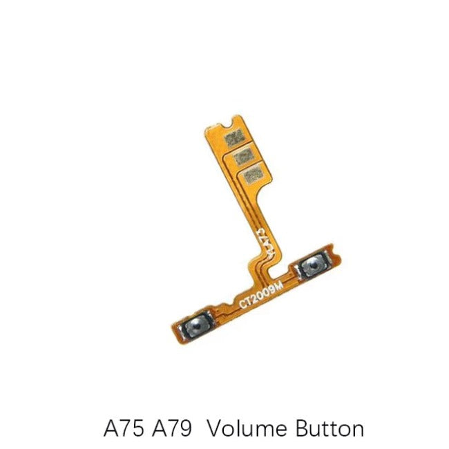 For Oppo Realme A37 A39 A57 A39 A59 A75 A79 A77 A83 Power cable Switch on volume cable of ribbon flex Oppo phone repair parts