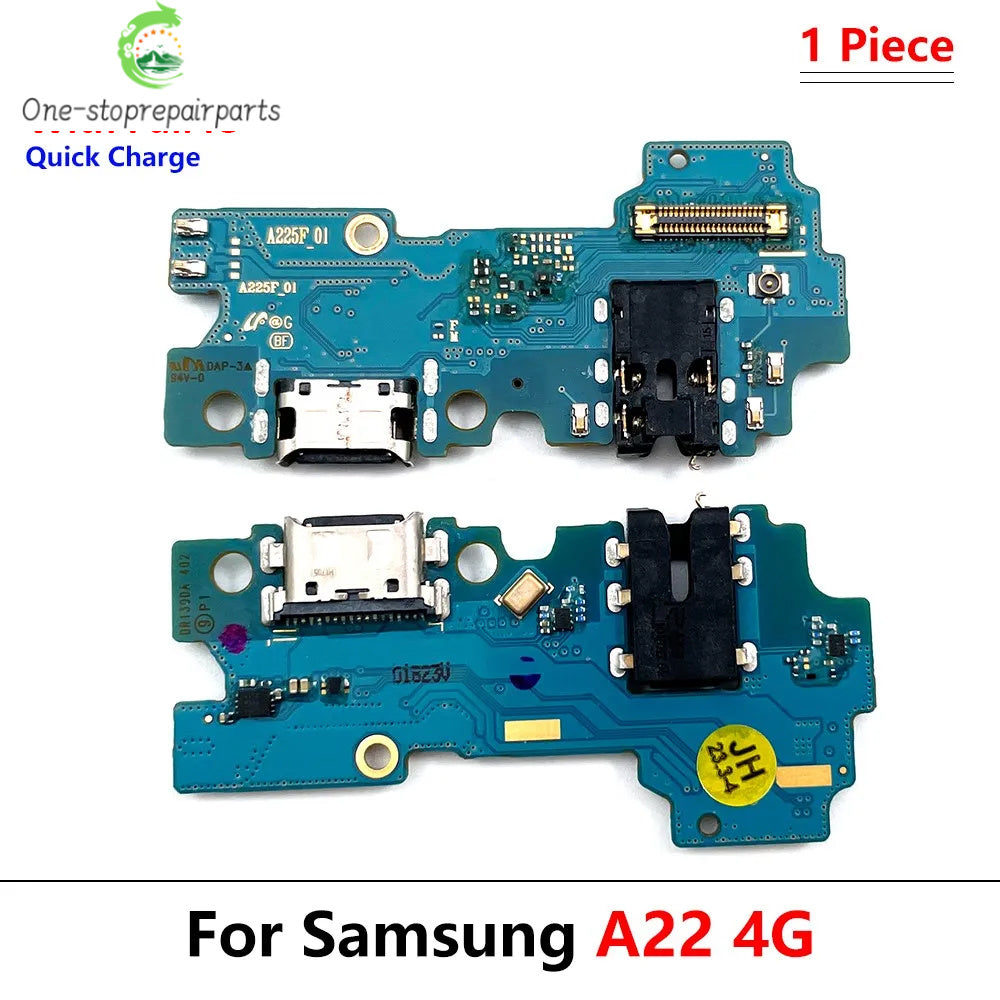 For Samsung A02 A12 A22 A32 A52 A72 A52s A03 A03s A04E 4G 5G USB Charging Port Dock Charger Connector Board Flex Cable Samsung phone repair parts