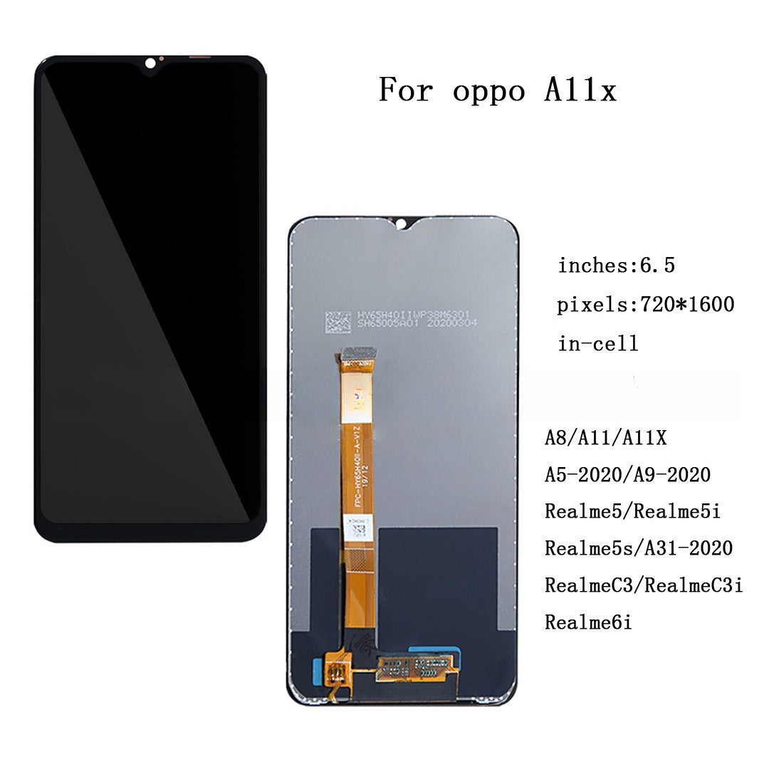 LCD touch screen asamongst for oppo A8 A11 a11x a5 a9 realme5 5i 5s A31 C3 6i digitizer glass panel display