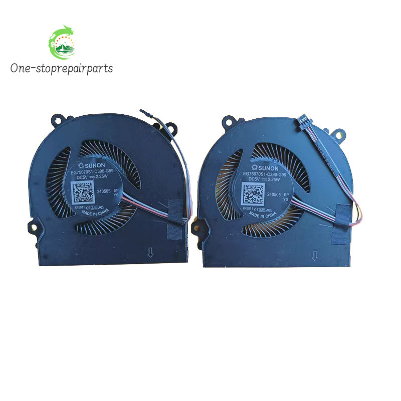 New Original Laptop CPU GPU Cooling Fan For Hasee Z7-KP7GC KP5GC Z7-KP7GH KP7GE Z7-CT5VH