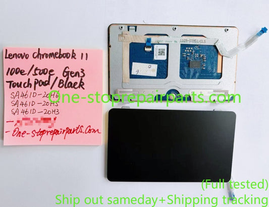 Touchpad for Lenovo Chromebook 11 100e 500e Gen3 SA461D-20H6 SA461D-20H3 SA461D-20H5 Black trackpad