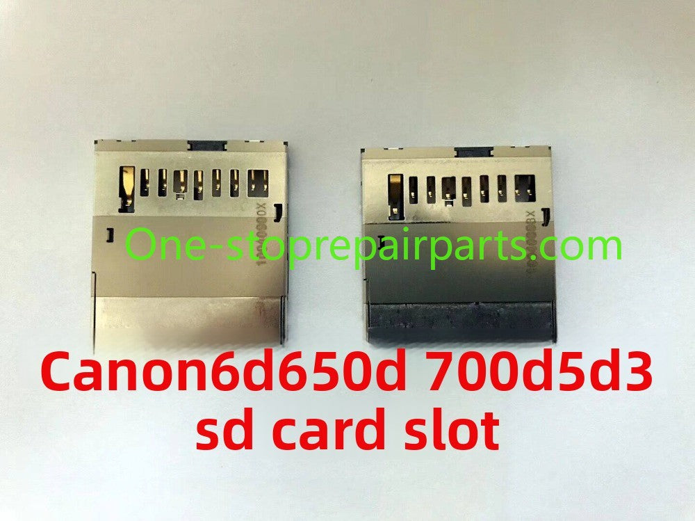 Canon 650D 700D 6D G9 SX20 5D3 5DS 7d2 SD Card Slot Digital Camera Repair parts