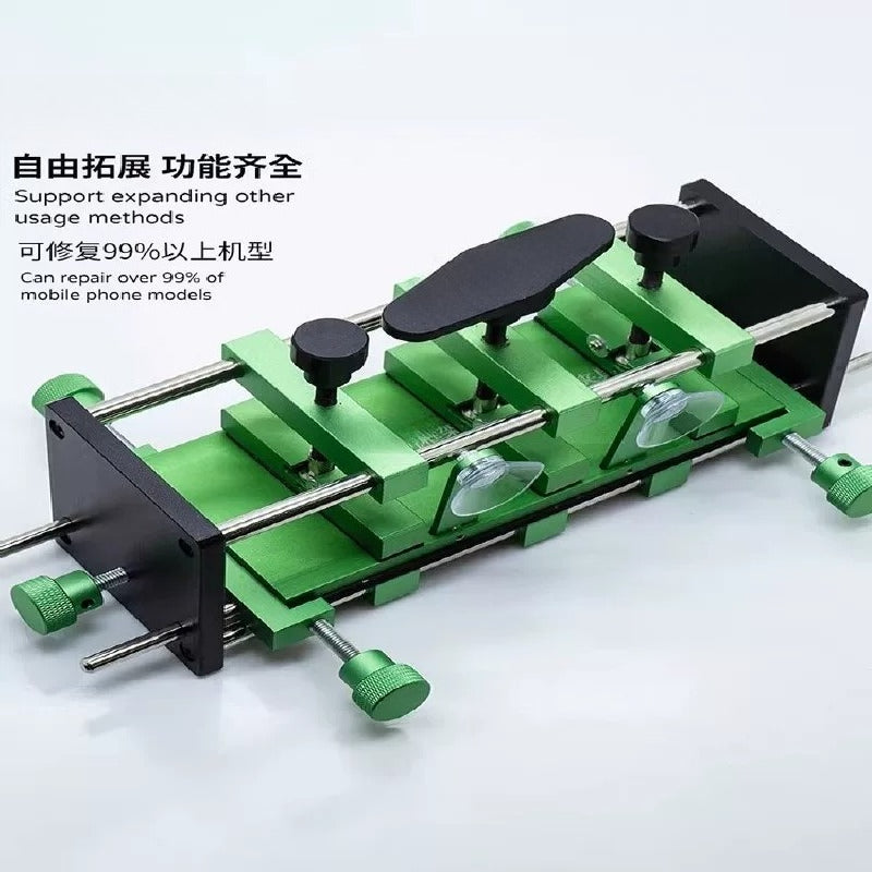 Mobile Phone Repair Metal Frame Deformation Orthotics, Middle Frame Repair Fixture Shell Bending Repair Desk Frame shell Deformation Correction Device Fixture screen pressure clamp Mobile Phone Repair tools
