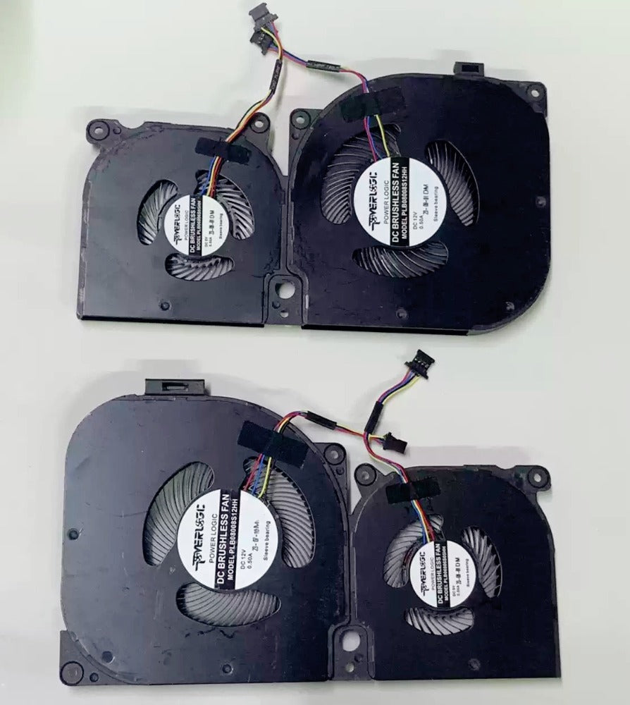 Laptop CPU Cooling Fan for Gigabyte 16 BKF KSB0705 PLB06006S05HH PLB08008S12HH X5L AERO17 RP77 RP75W fan Gigabyte laptop repair parts