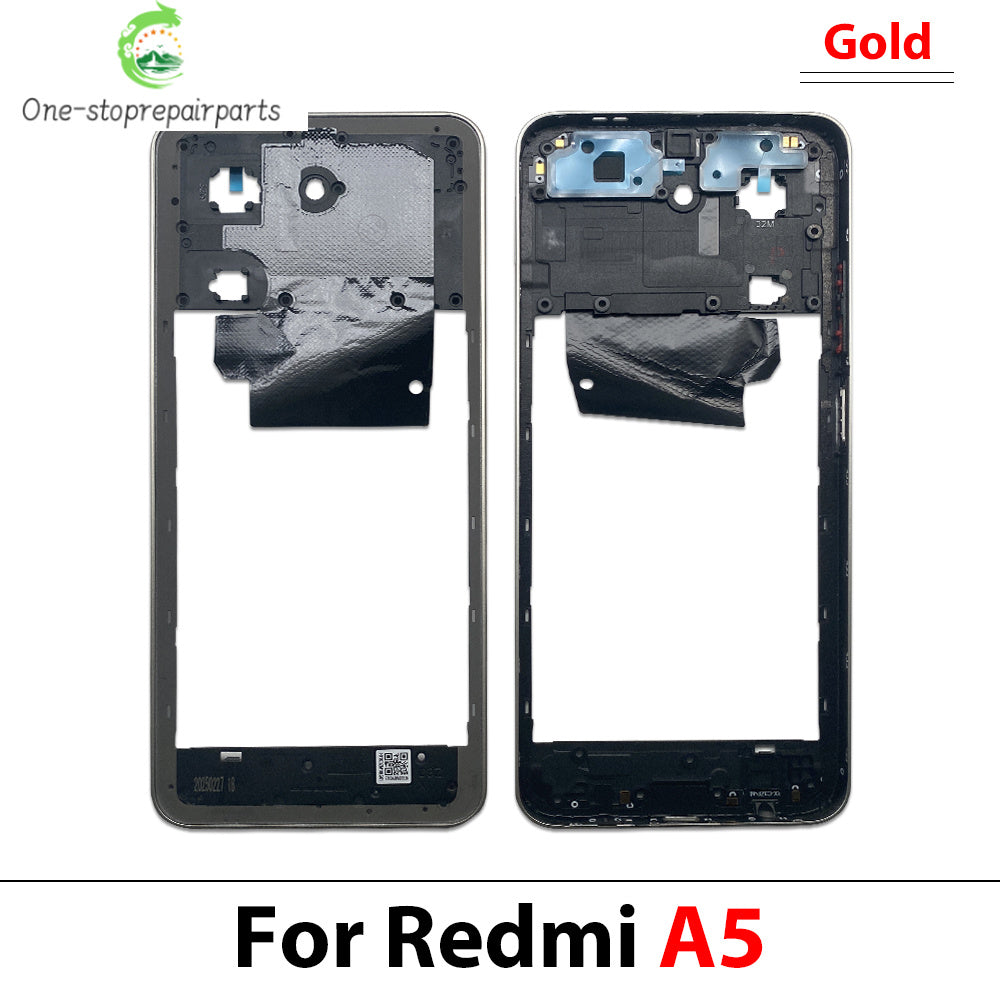 New Housing Middle Frame Bezel For Xiaomi Redmi A3 A5 Middle Plate Cover Xiaomi  Xiao mi phone repair parts