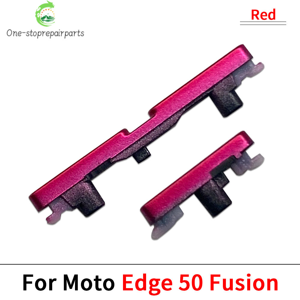 Power Volume Side Button Key External Plastic Button For Motorola Moto Edge 40 50 Neo Pro Fusion Motorola phone repair parts