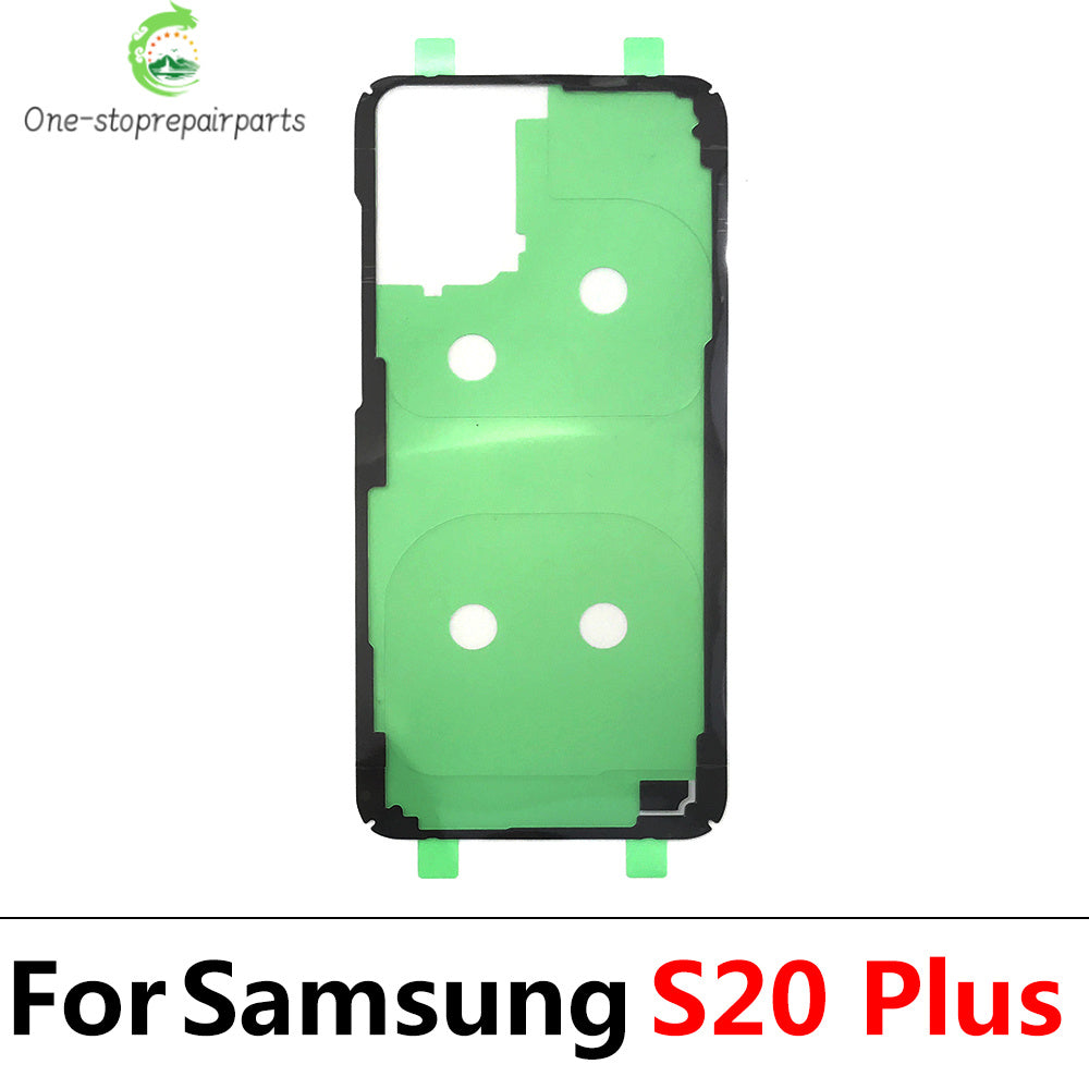 Back Battery Sticker Adhesive For Samsung S8 S9 S10 S20 S21 S22 Plus Ultra Fe Waterproof Back Cover Sticker Samsung phone repair parts