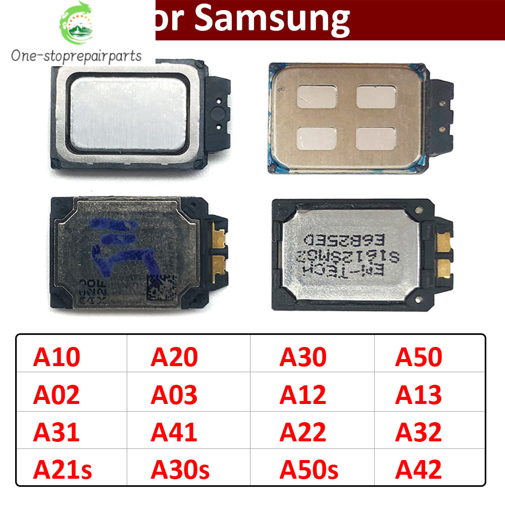 2Pcs Loudspeaker Loud Speaker Buzzer Ringer For Samsung A10 A20 A30 A50 A02 A31 A21s A30s A50s A03 Core A22 A32 4G 5G Samsung phone repair parts