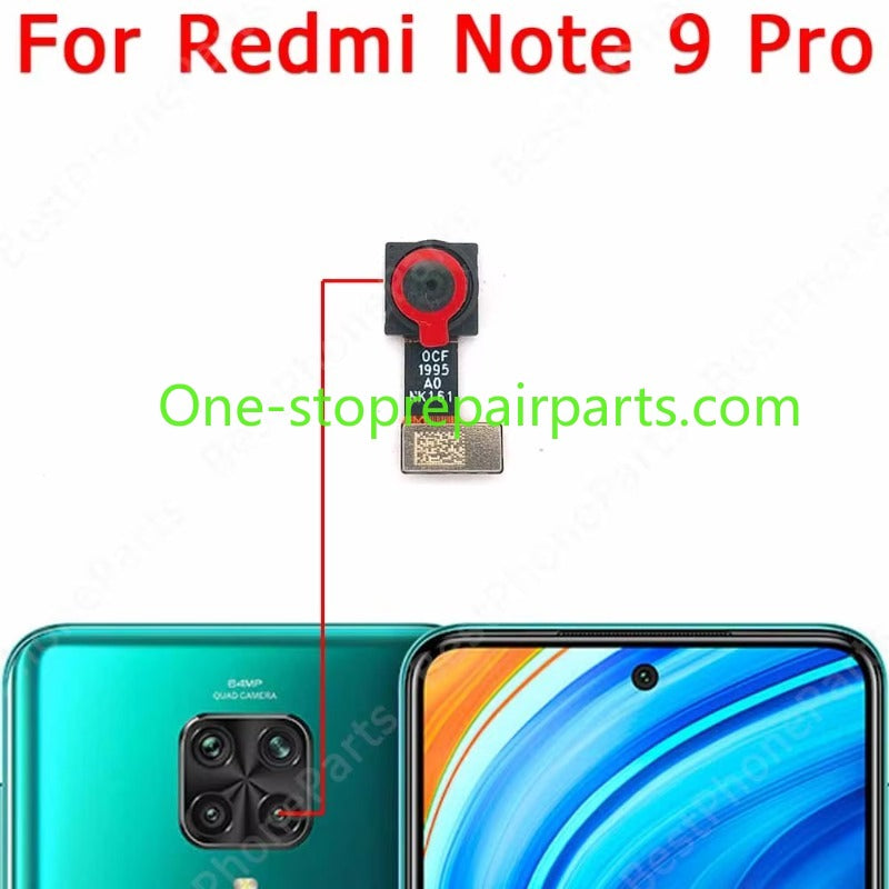 Rear Back Camera For Xiaomi Redmi Note 9 Pro 9S 9Pro Note9 Main Backside Camera Module Flex Replacement Spare Parts Xiaomi phone repair parts