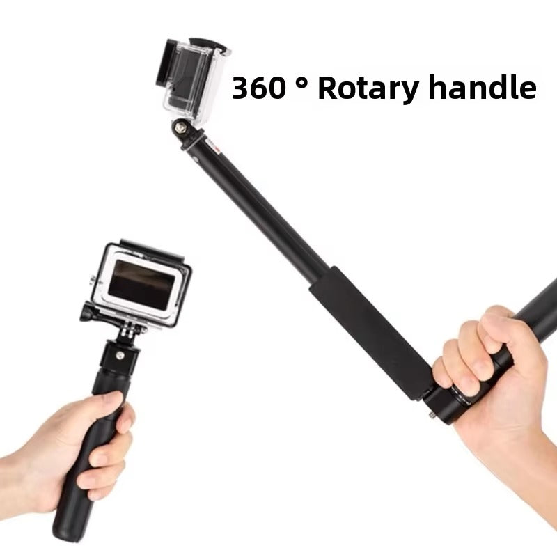 Bullet Time Rotating Handle Tripod Stand for Insta360 X5 X4 Air X3/ DJI Osmo 360 Panoramic Action Digital Camera Accessories