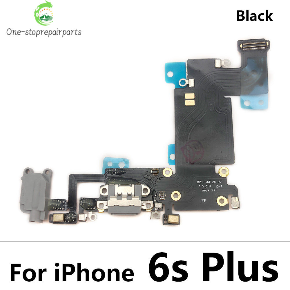 10Pcs/Lot, USB Charging Port Mic Microphone Dock Connector Board Flex Cable For iPhone 6 6G 6S 7 7G 8 8G Plus Repair Parts iPhone phone repair parts