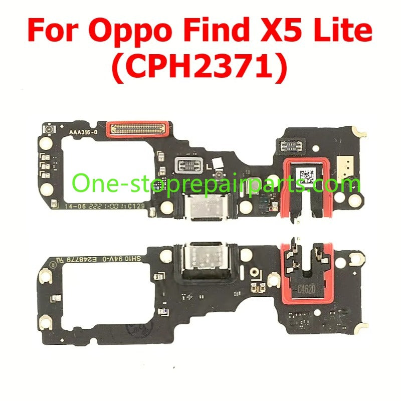 Charge Board For OPPO Find X5 Pro X3 Lite X2 Neo X 5G Charging Port Plate Ribbon Socket Usb Connector Phone Parts Flex Cables Oppo phone repair parts