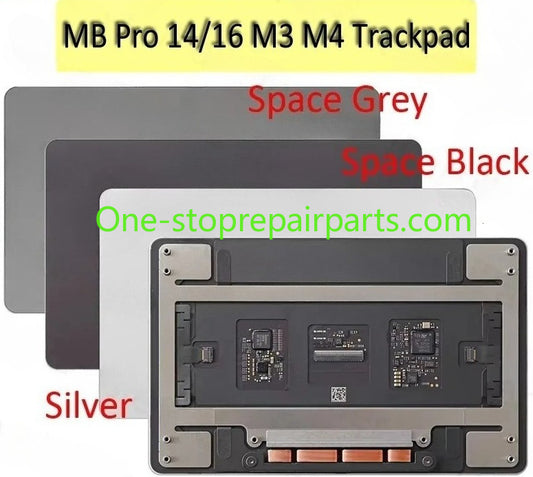 Laptop A2918 A2992 A2991 A3112 A3401 A3185 A3403 A3186 Trackpad Touchpad for MacBook Pro 14" 16" M3 M4 Space Black Grey Silver Macbook repair parts