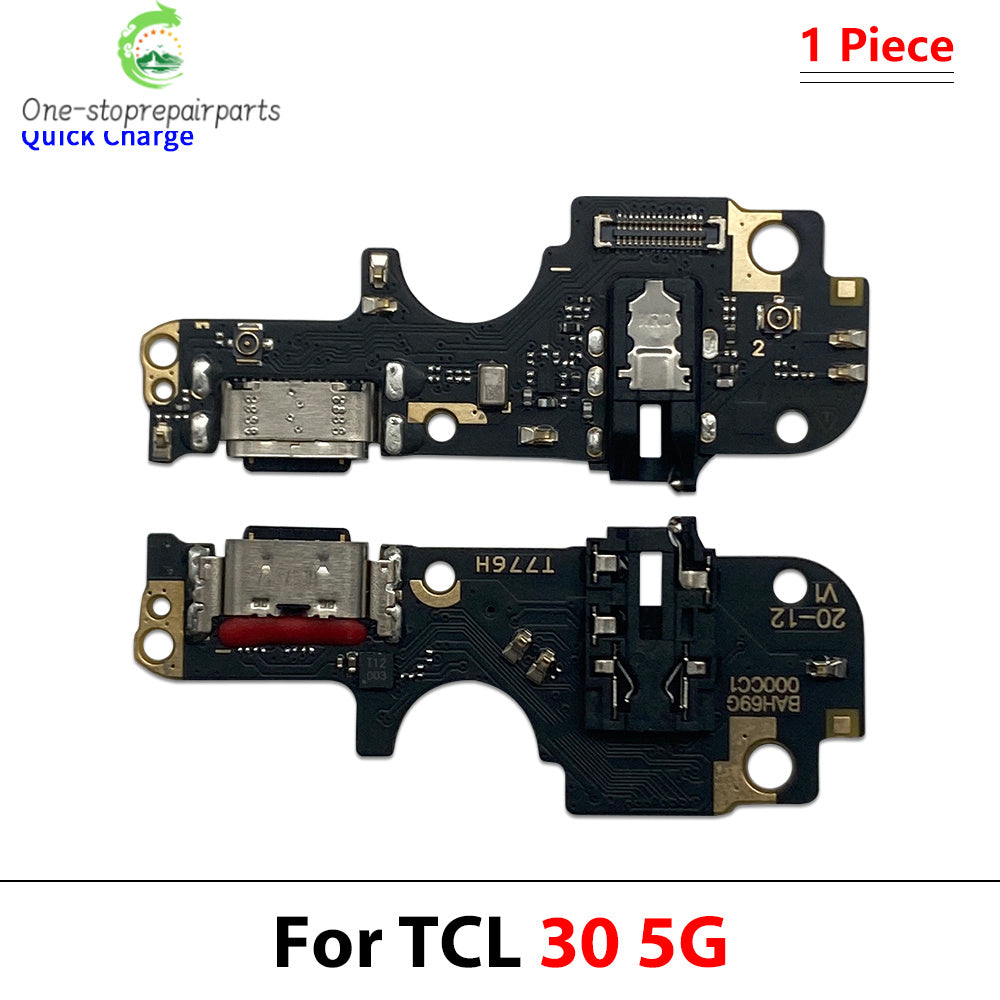 For TCL 30 SE Plus XE Plex T780H Revvl V Plus 5G USB Charging Port Dock Charger Plug Connector Board Flex Cable  TCL phone repair parts