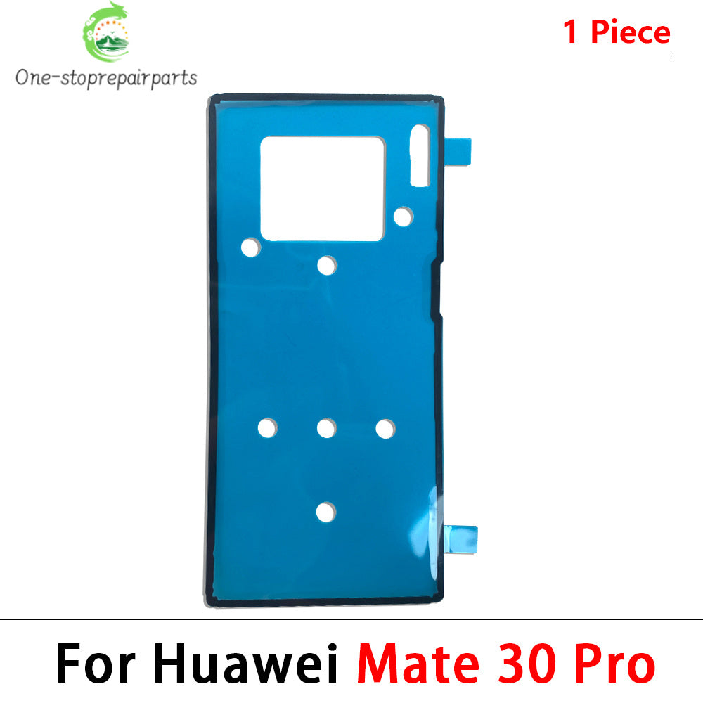 10Pcs, New Back Battery Housing Rear Sticker Tape For Huawei Mate 10 20 20X 30 40 Pro 4G 5G Waterproof Adhesive Glue Parts Huawei phone repair parts