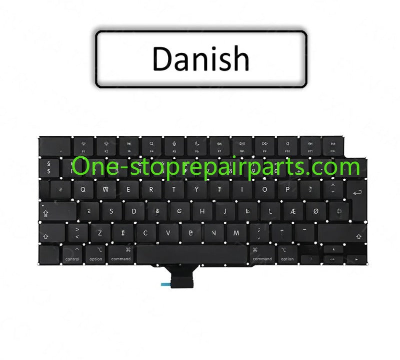 2023 Laptop A2779 A2780 Keyboard for Macbook Pro M2 Pro/Max Retina 14" 16" Keyboards and Screws Replacement EMC 8102 EMC 8103