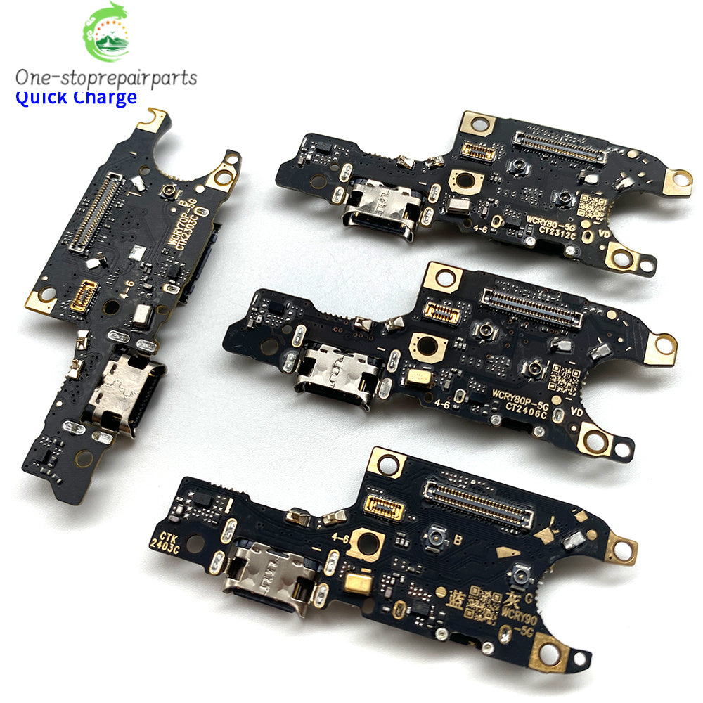 USB Charging Port Dock Charger Plug Connector Board Flex Cable For Huawei Honor 60 70 80 90 Pro Se Magic 4 5 6 Pro Lite Huawei phone repair parts