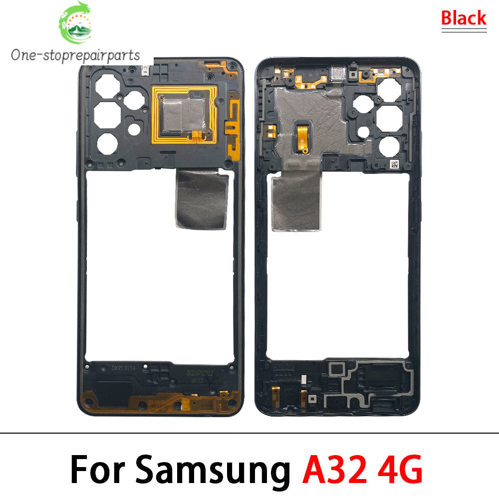 For Samsung A22 A32 4G 5G A225F A226B A325F A326B Middle Frame Holder Housing Replacement Repair Parts Samsung phone repair parts