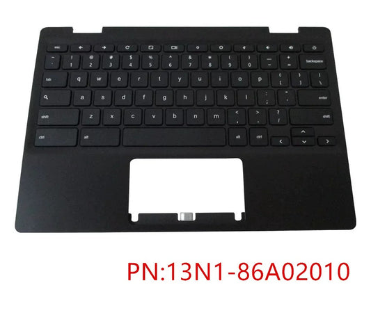 Upper case keyboard for For Asus Chromebook C204 C204E C Case Keyboard 13N1-86A02010 topcase palmrest KEYOARD
