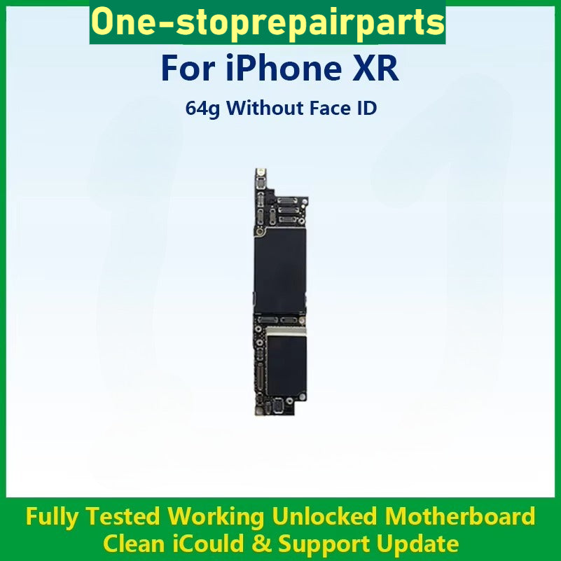 Fully Tested 100%Working Mainboard For iPhone XS Max Cleaned iCloud And Unlocked For XR Motherboard No Repair Support Update iPhone phone repair parts