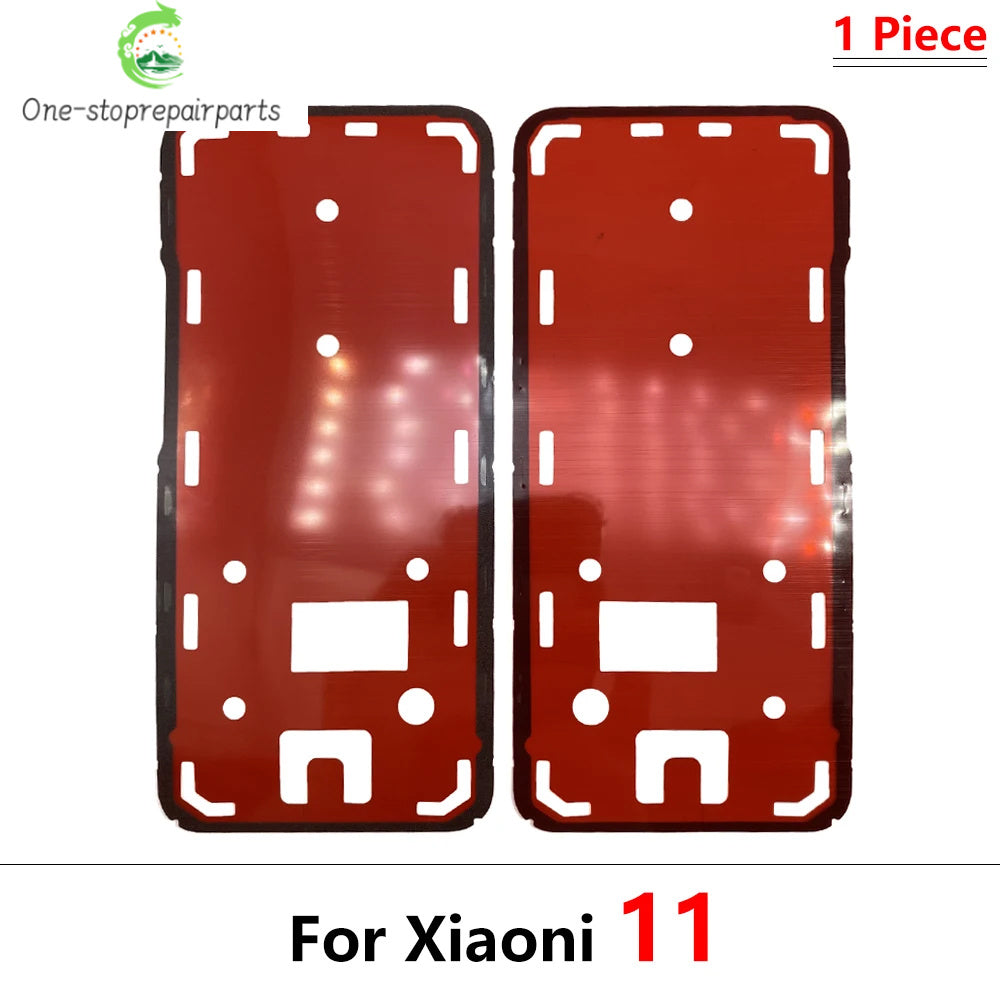 New For Xiaomi Mi 8 9 9T 10 10T 11 11T 12 Pro Lite Note 10 Lite Back Battery Cover Door sticker Adhesive glue tape Xiaomi  Xiao mi phone repair parts