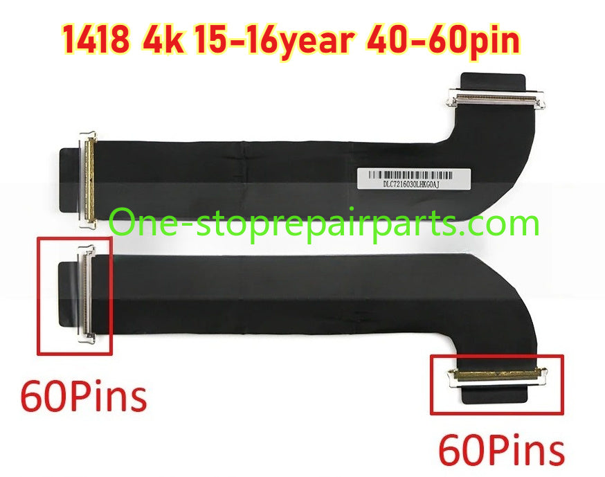 New 2017 A1418 eDP LCD Cable 60Pins for iMac 21.5" A1418 4K LCD Screen Cable LED LVDs Display Video Cable MNDY2 MNE02 EMC 3069 iMac repair parts